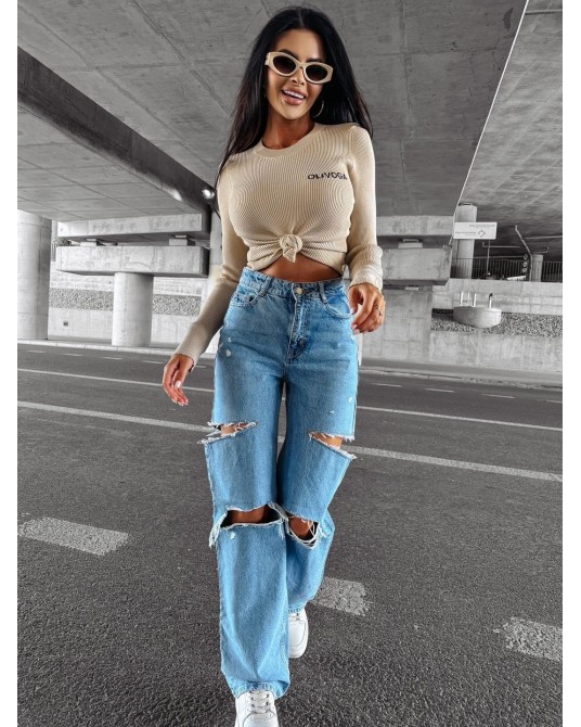 SWETER SOFT ▪️beżowy