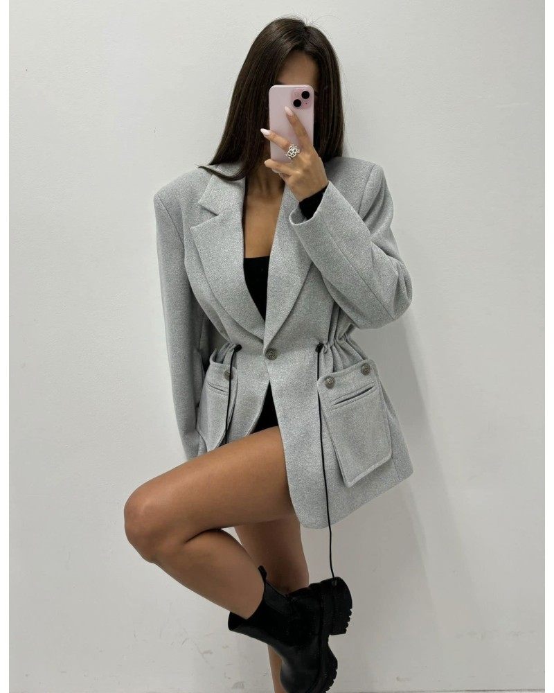 MARYNARKO PŁASZCZ ▪️premium SZARY