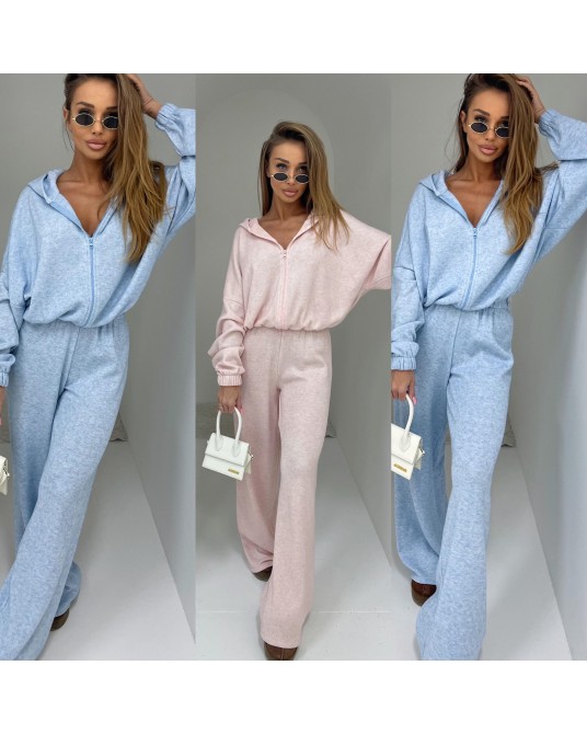 DZIANINOWY KOMPLET PREMIUM ▪️Baby blue