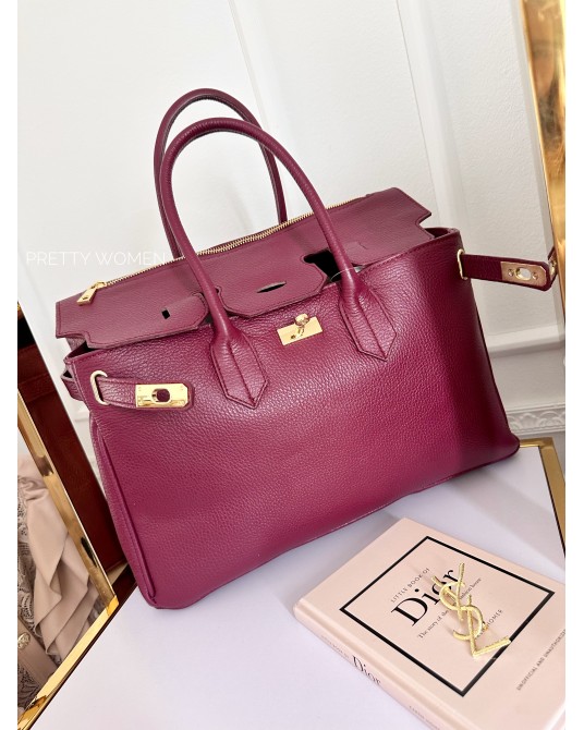 TOREBKA BORDO ▪️kuferek SKÓRA PREMIUM BAG