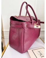 TOREBKA BORDO ▪️kuferek SKÓRA PREMIUM BAG