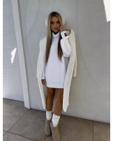 PŁASZCZ LONG BEAR ECRU ▪️PRE ODER