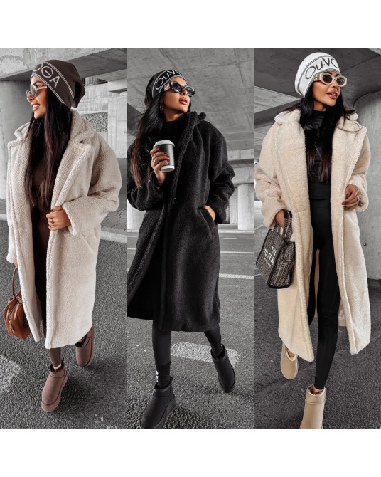 Płaszcz TEDDY ▪️beżowy