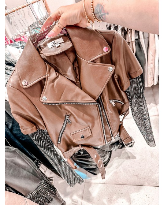 KURTKA BRĄZOWA RAMONESKA ▪️limted