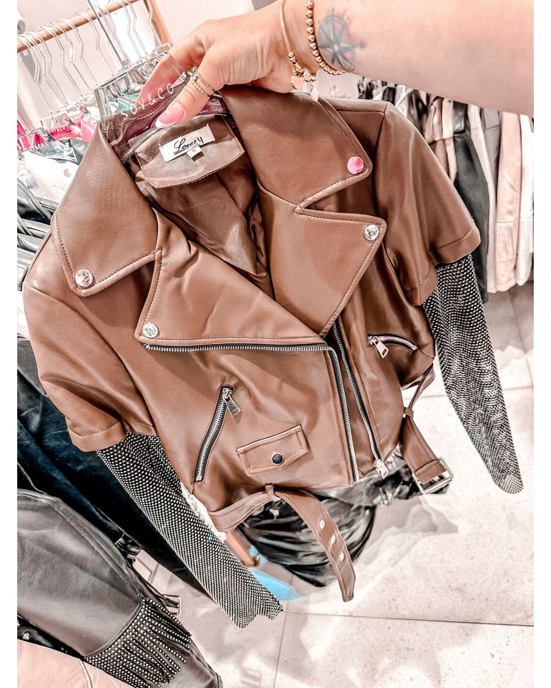 KURTKA BRĄZOWA RAMONESKA ▪️limted