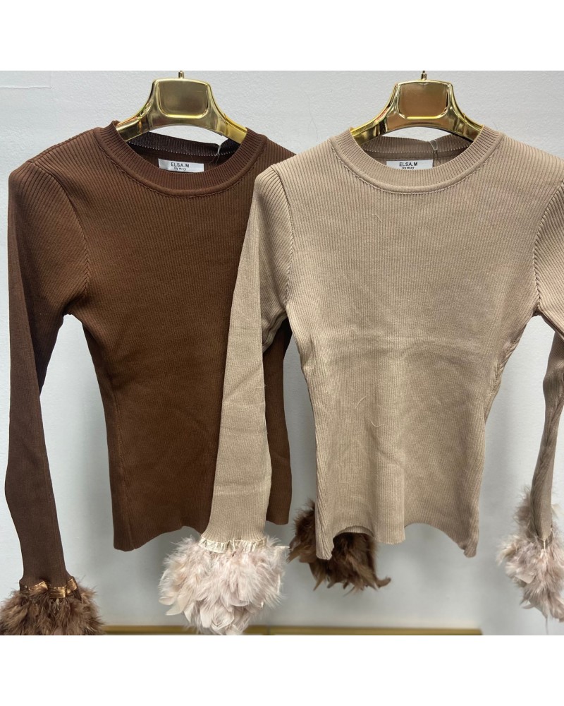 CZEKOLADOWY SWETEREK PIÓRKA 