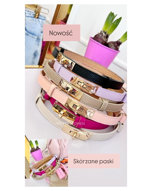 SKÓRZANE PASKI styl Hermes ▪️KOLORY