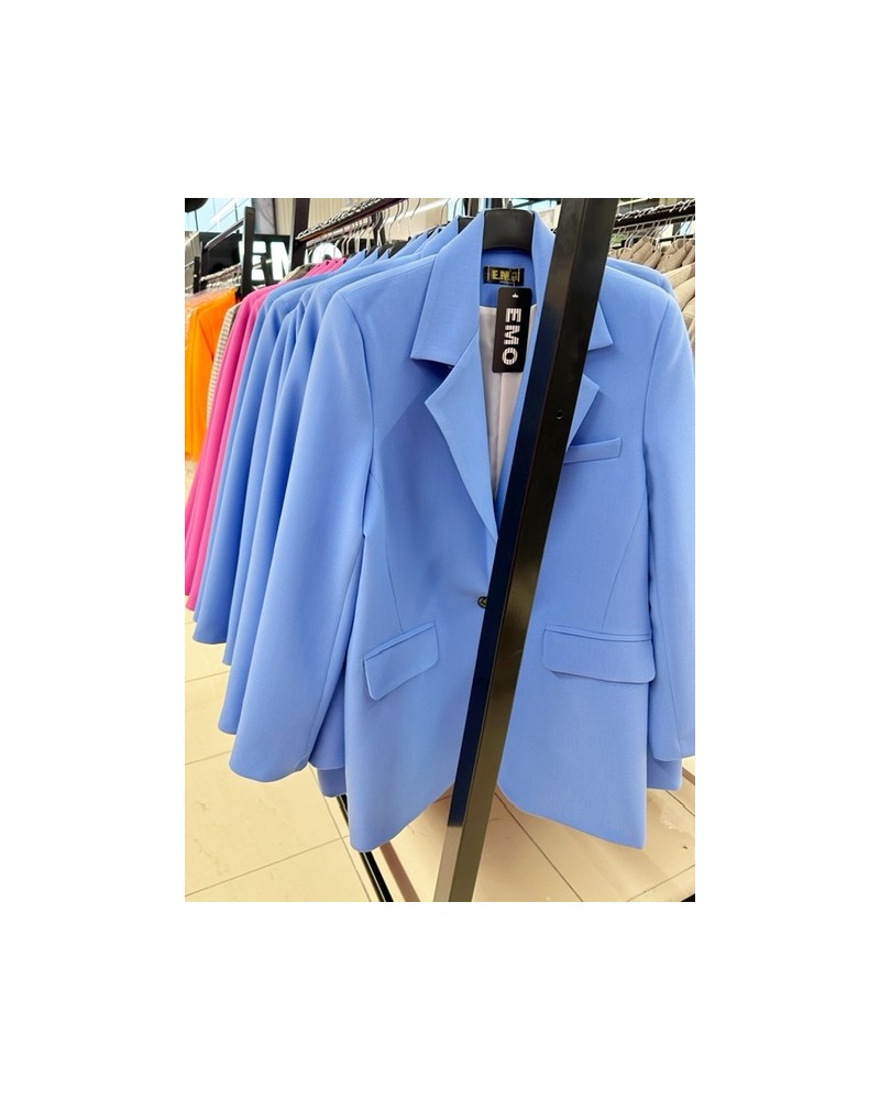 MARYNARKA HOLLY MATERIAŁ ▪️NIEBIESKA 