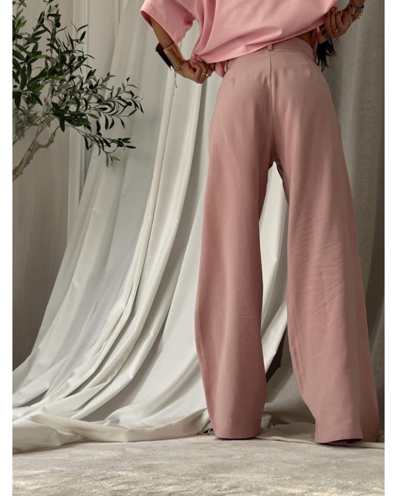 SPODNIE SIMPLE BRUDNY RÓŻ  ▪️