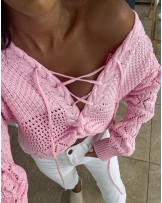 SWETER Z WIĄZANIEM ▪️SPRING KOLORY