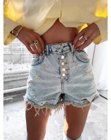 SZORTY NIEBIESKIE JASNY  DENIM ▪️