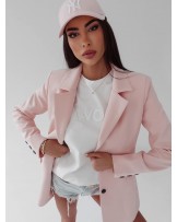 MARYNARKA TALIOWANA ▪️PUDROWY RÓŻ 