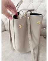 SKÓRZANA TOREBKA A4 ▪️Beżowa