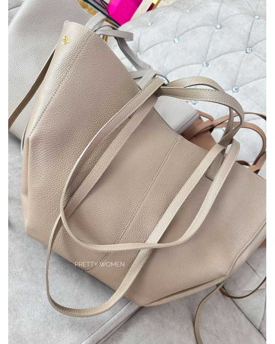 SKÓRZANA TOREBKA A4 ▪️Beżowa