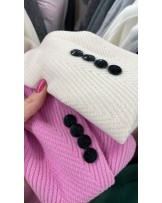 MARYNARKA  SPRING MATERIAŁ ▪️RÓŻ