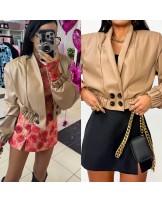 BEŻOWA KURTKA LA MILLA ▪️