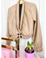 BEŻOWA KURTKA LA MILLA ▪️