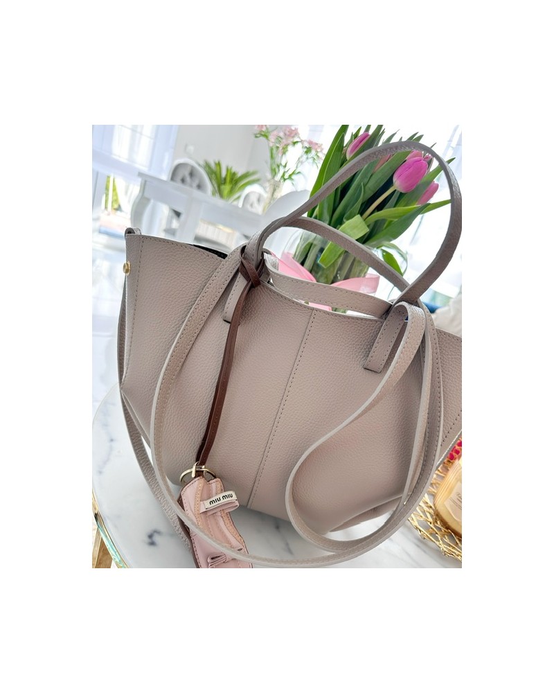 SKÓRZANA TOREBKA MID  ▪️pastele KOLORY