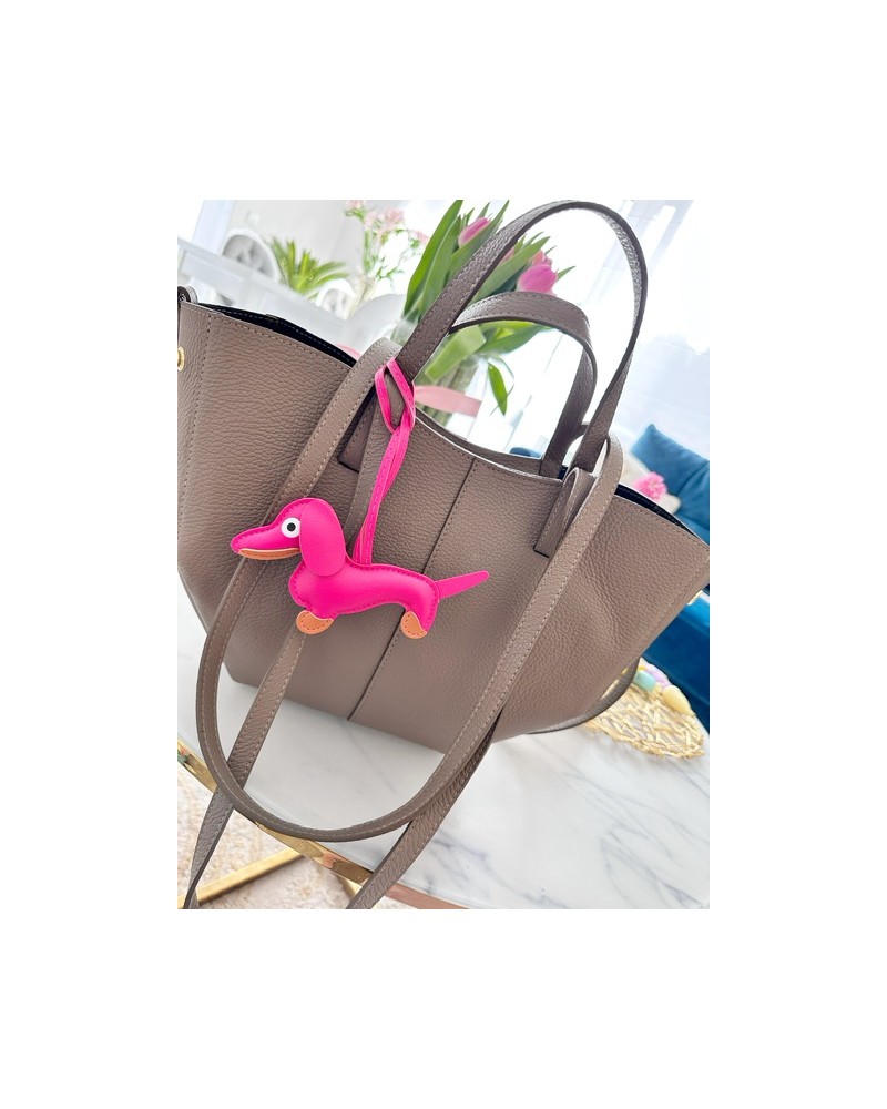 SKÓRZANA TOREBKA MID  ▪️FANGO