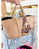 SKÓRZANA TOREBKA MID  ▪️CAMEL