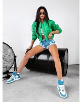 Kurtka Wiosenna  CARLENE ▪️zielona