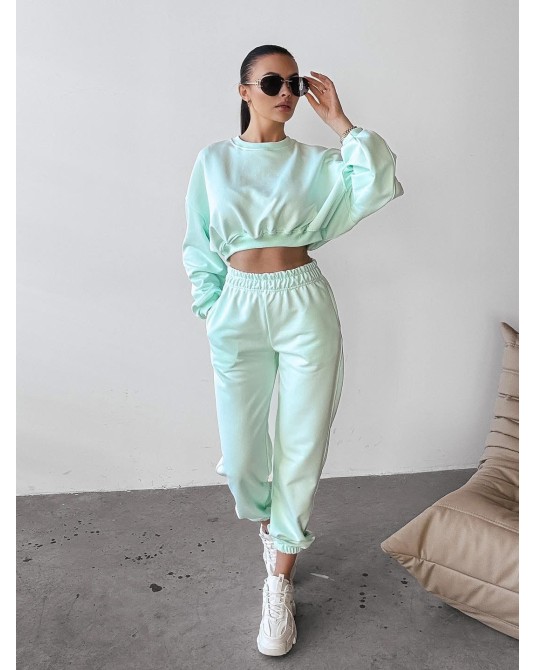 KOMPLET  BAWEŁNIANY ▪️miętowy