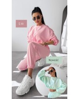 KOMPLET  BAWEŁNIANY ▪️pudrowy róż