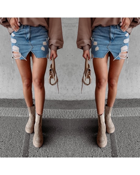 JEANSOWA SPÓDNICZKA ▪️DENIM BLUE