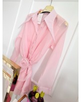 SUKIENKA z róża ▪️różowa  HIT