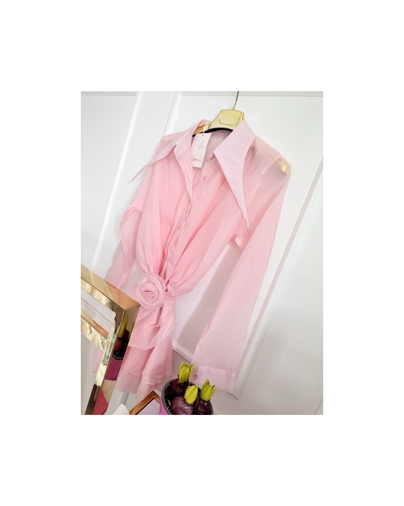 SUKIENKA z róża ▪️różowa  HIT