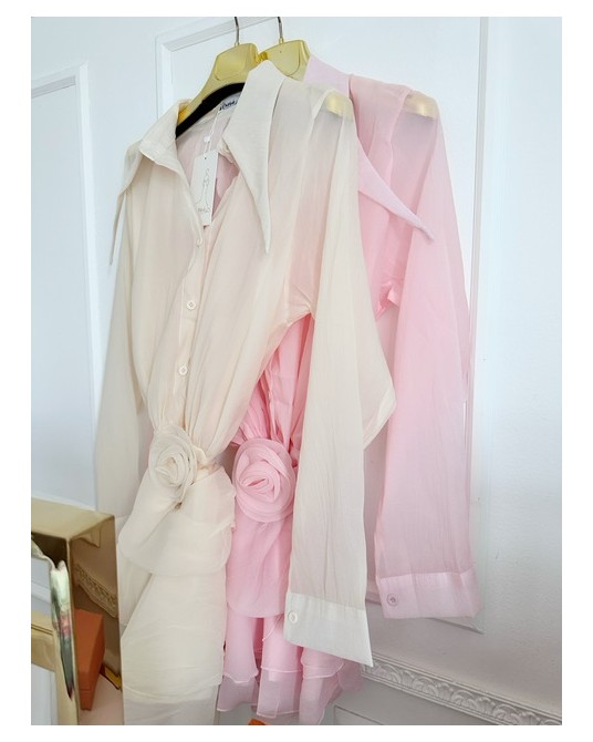 SUKIENKA z róża ▪️różowa  HIT