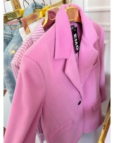 MARYNARKA  SPRING MATERIAŁ ▪️RÓŻ