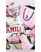 KOSZULKA LA MILLA CAR WHITE ▪️