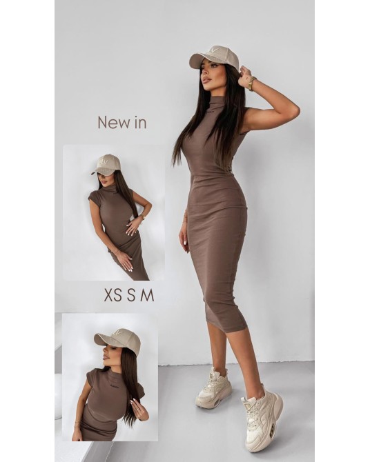 Sukienka MEL ▪️brąz