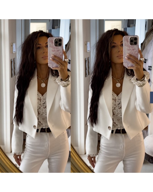 Marynarka SLIM ▪️ecru