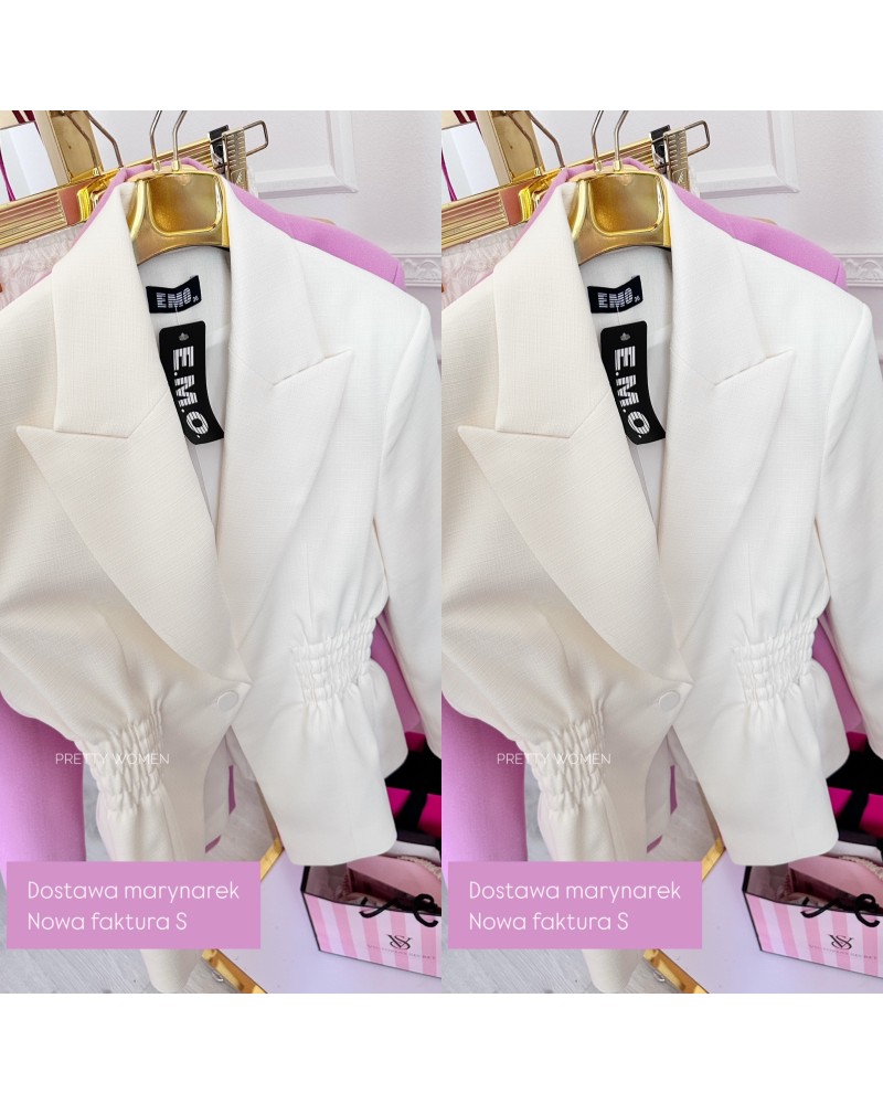 MARYNARKA ROYAL ECRU ▪️