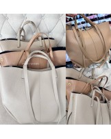 SKÓRZANA TOREBKA A4 ▪️ECRU