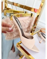 BEŻOWE KLPAKI SZPILKI ▪️