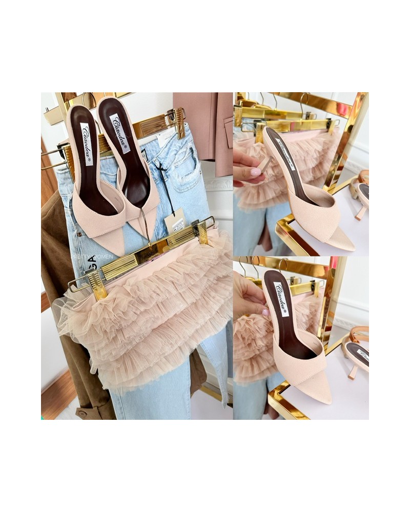 BEŻOWE KLPAKI SZPILKI ▪️