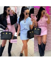 Dzianinowy komplet RÓŻOWY  ▪️premium