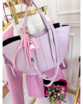 SKÓRZANA TOREBKA MID  ▪️LILA