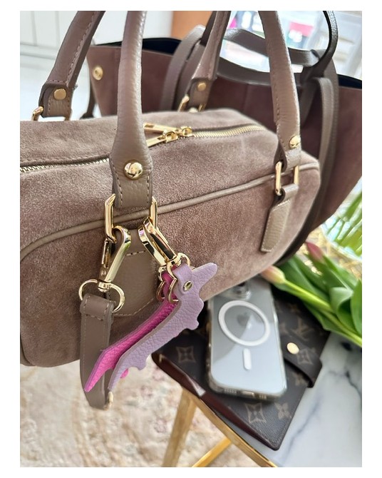 SKÓRZANA TOREBKA MIU ▪️taupe