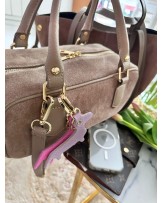 SKÓRZANA TOREBKA MIU ▪️taupe