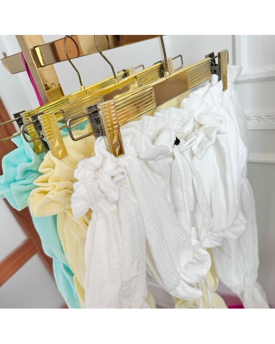 HiSZPANKA SUMMER ▪️muślin ŻÓŁTA