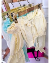 HiSZPANKA SUMMER ▪️muślin ŻÓŁTA