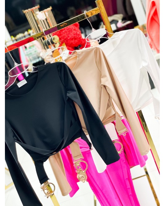 BLUZKA Z KLAMRA ▪️LYCRA SPRING 