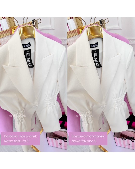 MARYNARKA ROYAL ECRU ▪️