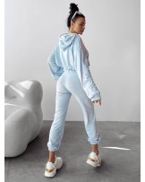 KOMPLET LAGOS  ▪️WELUR błękitny