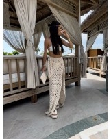 SPÓDNICA Plażowa SUMMER▪️bezowa