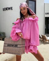 KOMPLET HISZPANKA I SPODENKI LA MILLA ▪️różowy